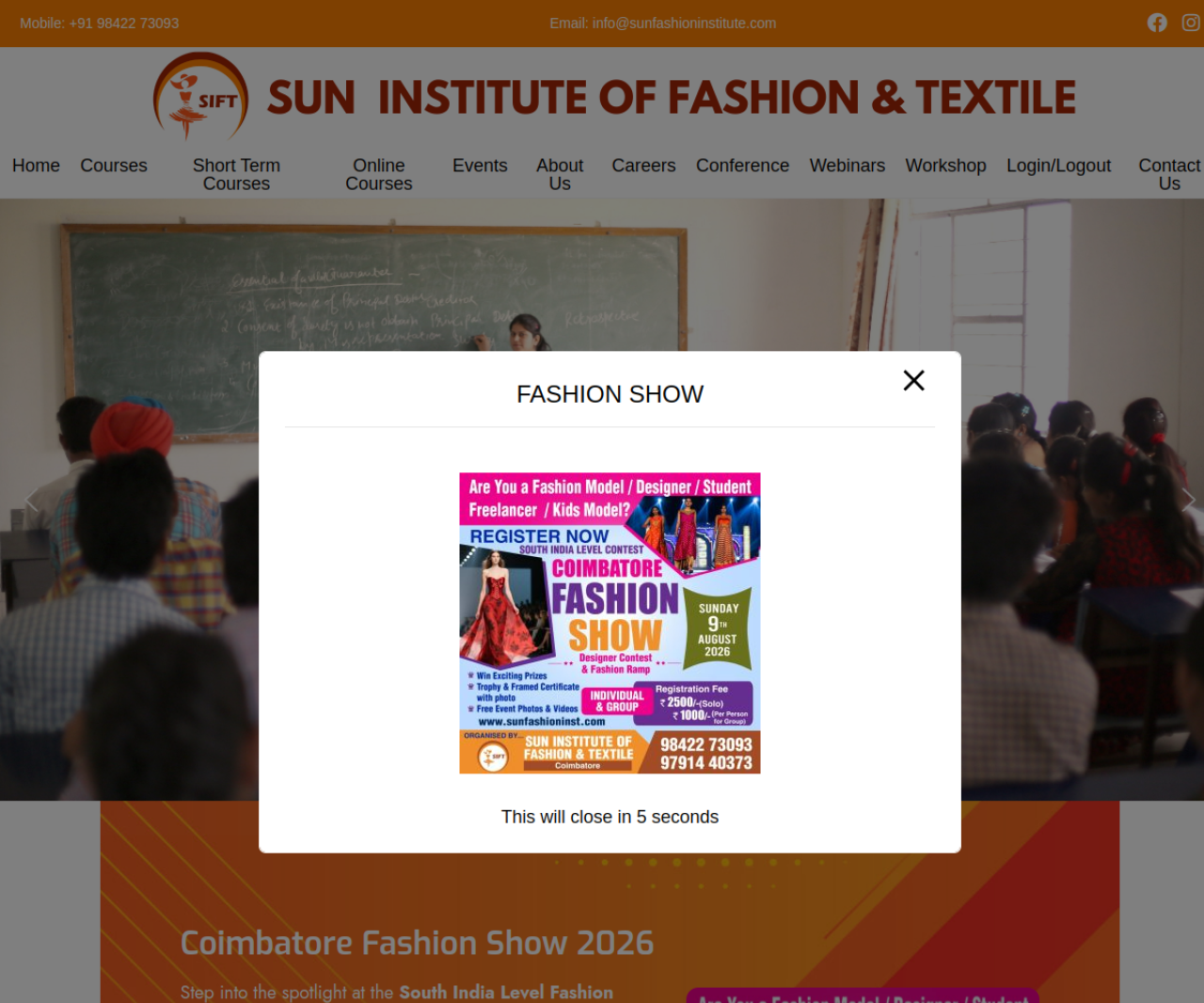 SUN Institute Of Fashion & Textile